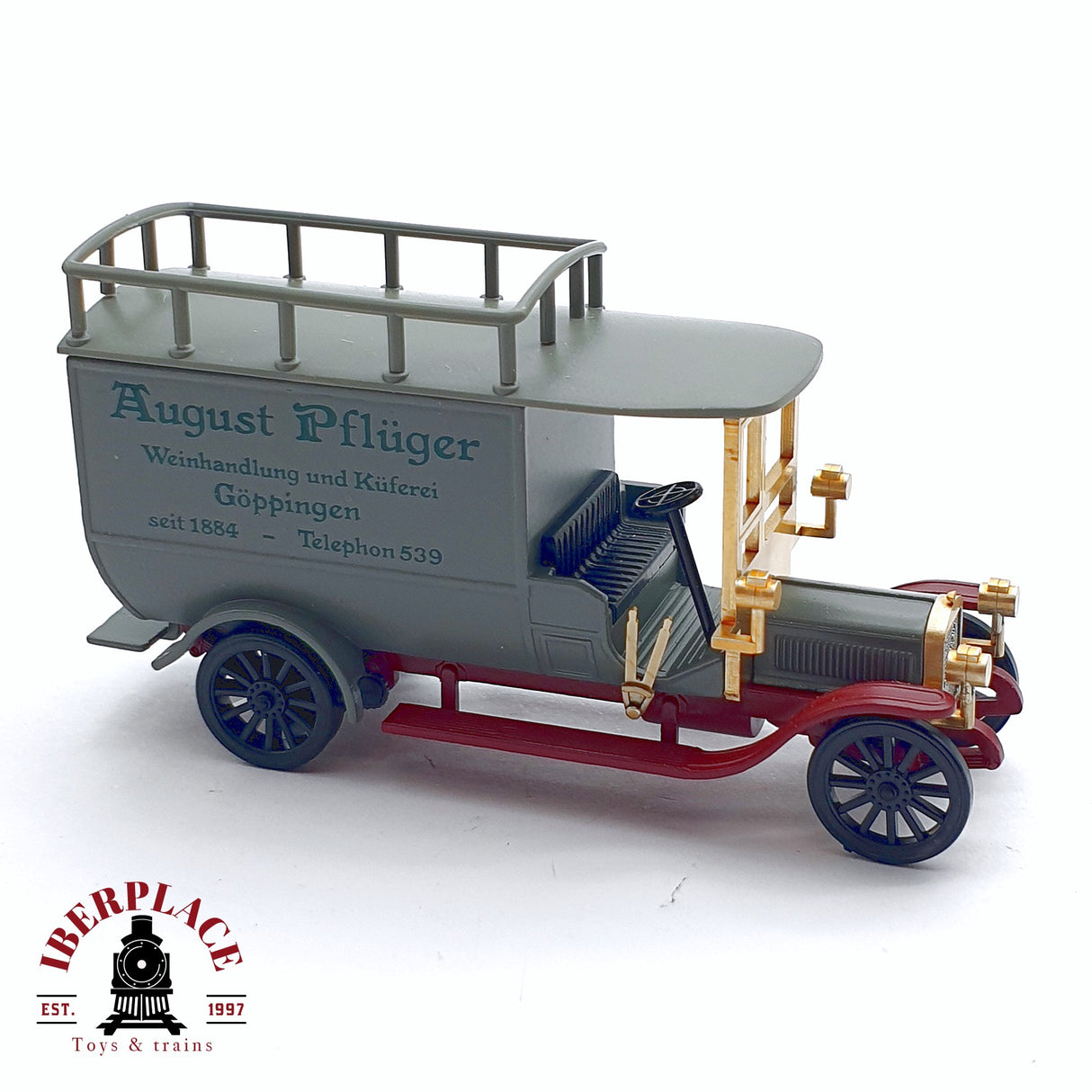 ♻️ 2da mano - Märklin Museum 1991 vagón August Pflüger Göppingen H0 escala 1:87