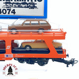 ♻️ 2da mano - Märklin 3x vagones transporte de coches con coches ÖBB DB H0 escala 1:87