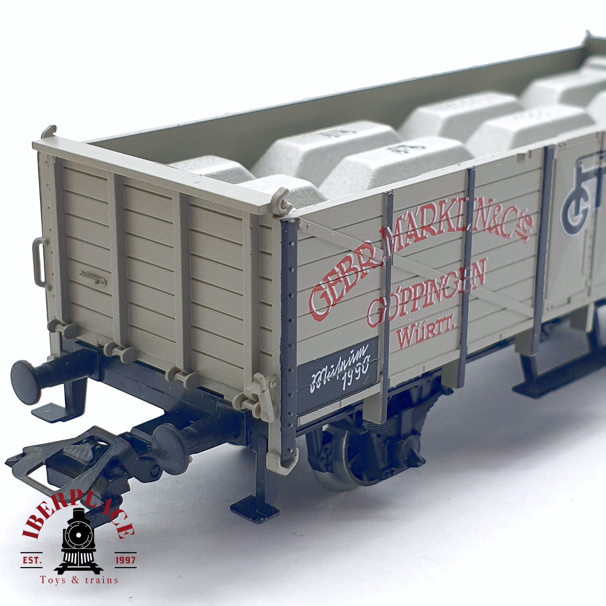 ♻️ 2da mano - Märklin Museum 1990 vagón Fabrik Feiner Metallspielwaren H0 escala 1:87