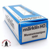 ♻️ 2da mano - Märklin Museum 1990 vagón Fabrik Feiner Metallspielwaren H0 escala 1:87