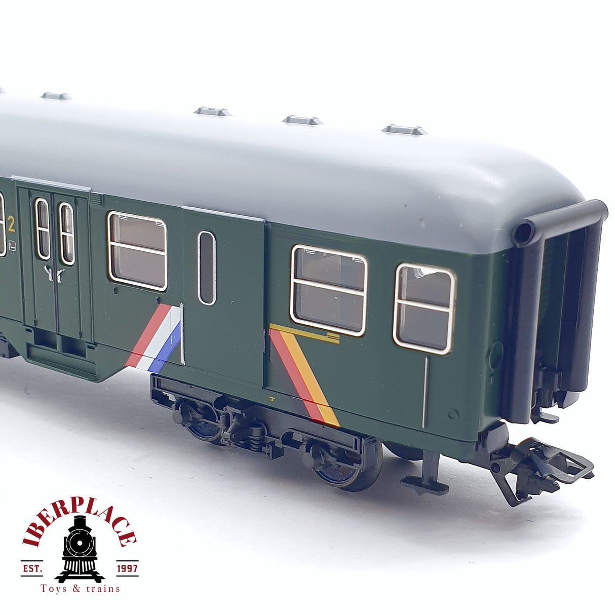 ♻️ 2da mano -  Märklin 84126 vagón Express Luxembourg Göppingen 2/9/1994 CFL H0 escala 1:87