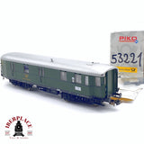 ♻️ 2da mano - DC PIKO 53221 vagón correos 4-a/15 DBP Epoca III verde H0 escala 1:87