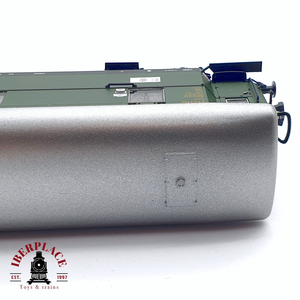 ♻️ 2da mano - DC PIKO 53221 vagón correos 4-a/15 DBP Epoca III verde H0 escala 1:87