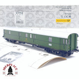 ♻️ 2da mano - DC PIKO 53302 vagón correos 4-p/21.6 DBP Epoca III verde H0 escala 1:87