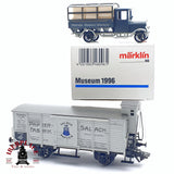 ♻️ 2da mano - Märklin Museum 1996 vagón especial Papier Fabrik Salach H0 escala 1:87
