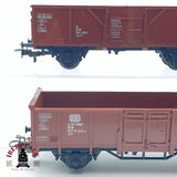 ♻️ 2da mano - Märklin 4430 4465 vagones de borde medio EUROP DB H0 escala 1:87