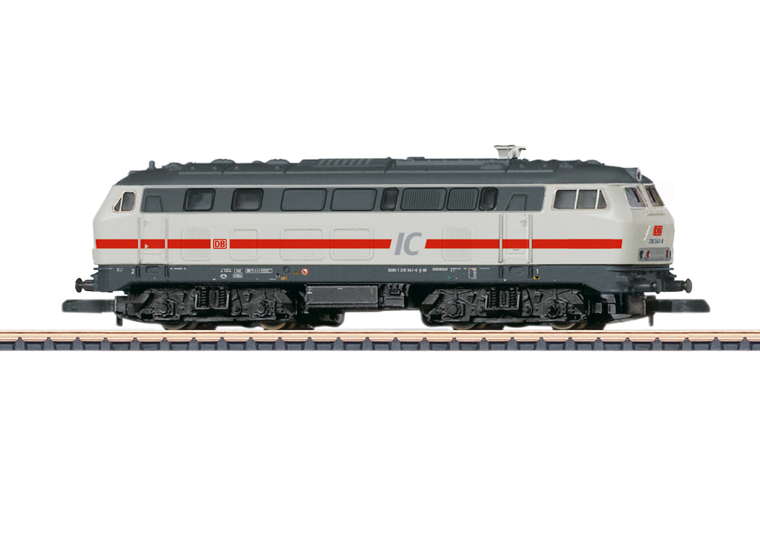 Märklin 83781 – Locomotora diésel 218 341-6, DB AG – Z 1:220 · 1