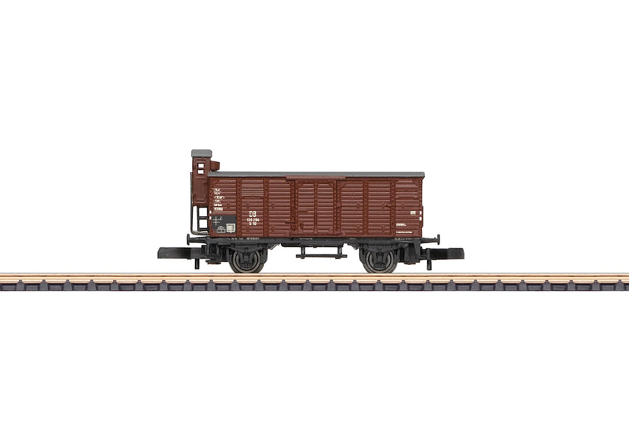 Märklin 86607 – Vagón cerrado G 10 con garita corta, DB – Z 1:220 · 2