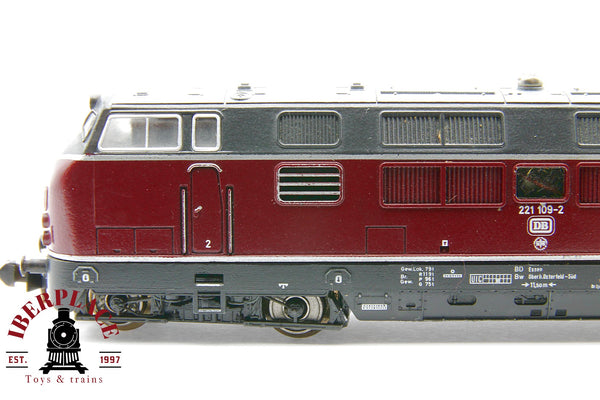 Minitrix 51 2960 00 locomotora diesel DB 221 109-2 N escala 1:160