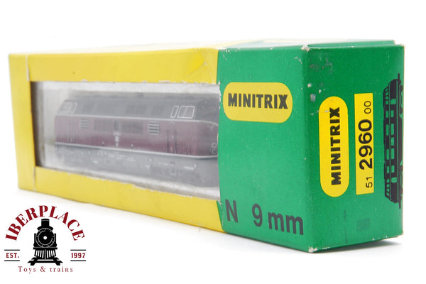 Minitrix 51 2960 00 locomotora diesel DB 221 109-2 N escala 1:160