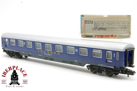 Arnold 0326 vagón pasajeros Touropa 51 80 51-40 006-6 N escala 1:160