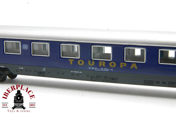 Arnold 0326 vagón pasajeros Touropa 51 80 51-40 006-6 N escala 1:160