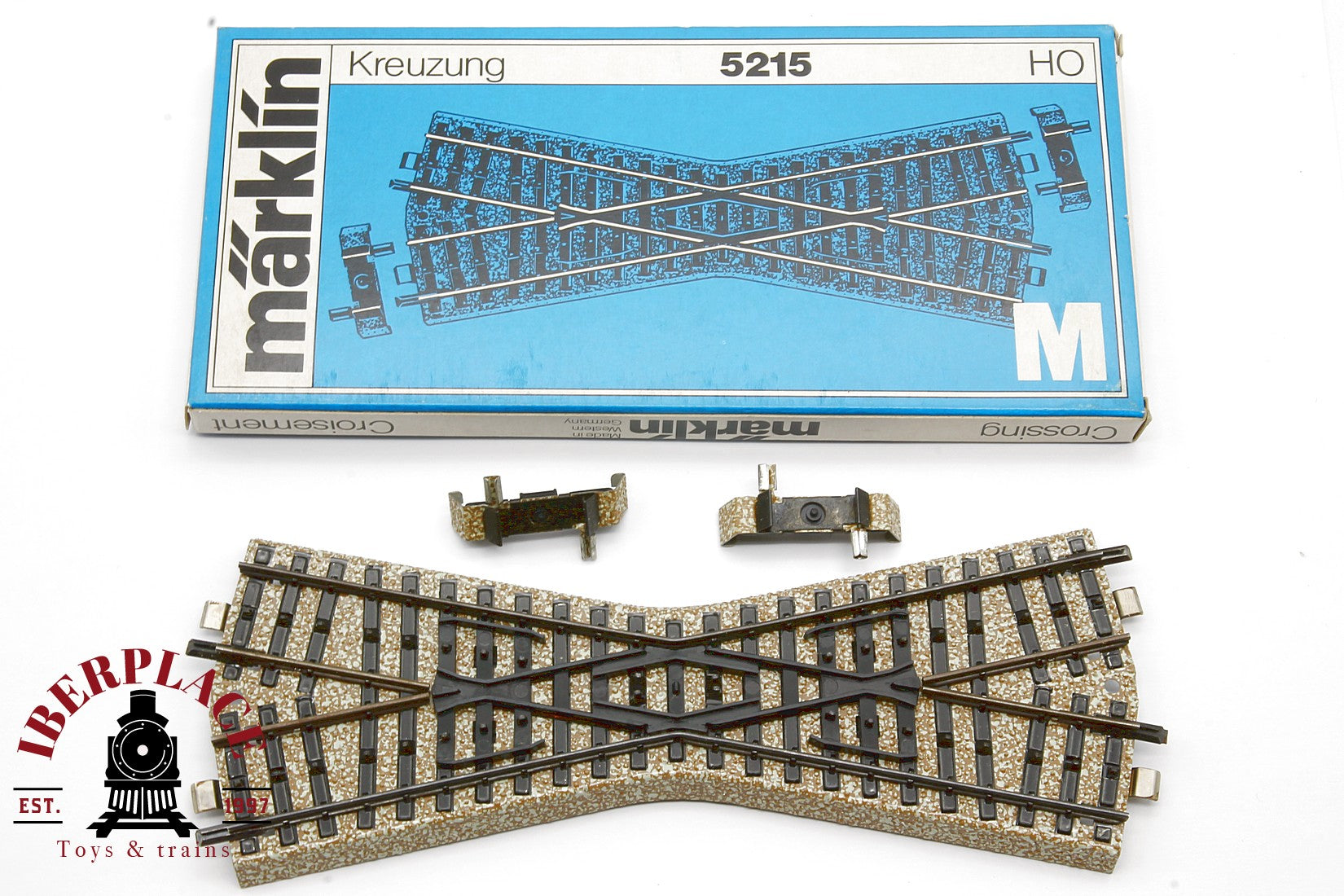 Märklin 5215 travesía cruce de vía M  H0 escala 1:87 ho 00