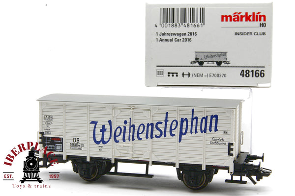 Märklin 48166 vagón mercancías DB 516 814 Weihenstephan  H0 escala 1:87 ho 00
