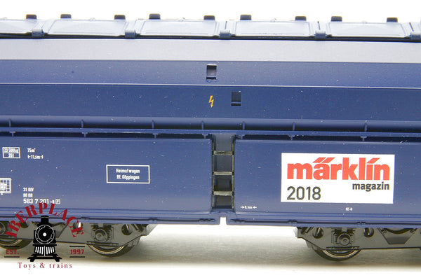 Märklin 48518 vagón mercancías  Magazin 2018 DB 583 7 201-8  H0 escala 1:87 ho 00