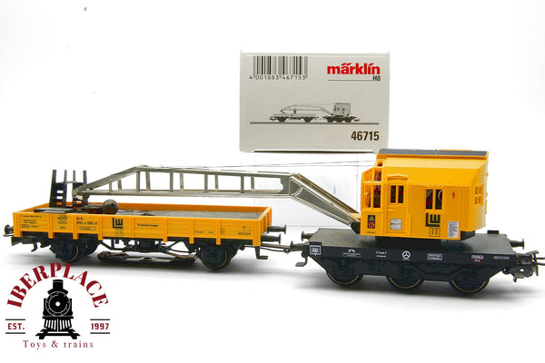 Märklin 46715 vagón mercancías grúa digital 092 4 986-3 H0 escala 1:87 ho 00