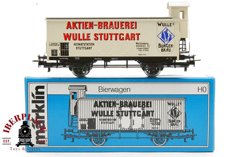 Märklin Hamo 8478 vagón mercancías Württemberg 600033 H0 escala 1:87 ho 00