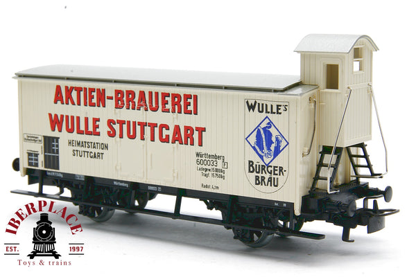 Märklin Hamo 8478 vagón mercancías Württemberg 600033 H0 escala 1:87 ho 00
