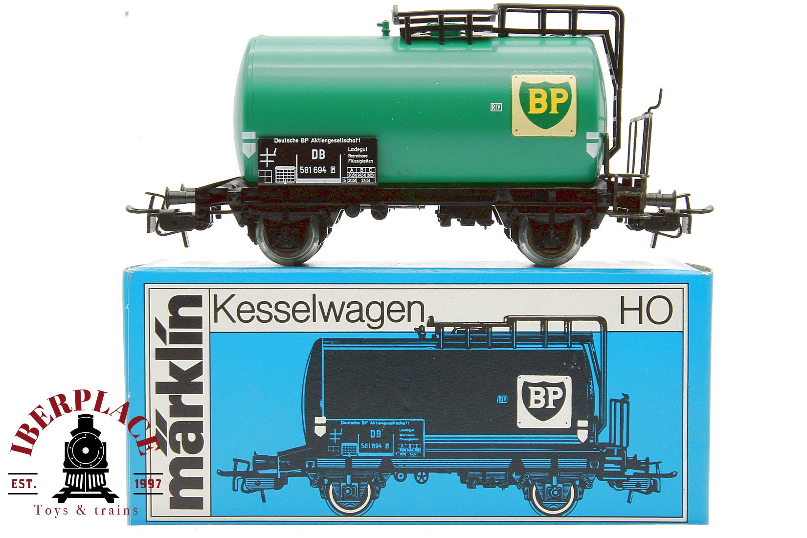Märklin 4644 vagón mercancías BP DB 581 694 H0 escala 1:87 ho 00