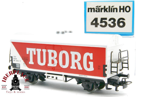 Märklin 4536 vagón mercancías Tuborg DSB 081 5 661-6 H0 escala 1:87 ho 00