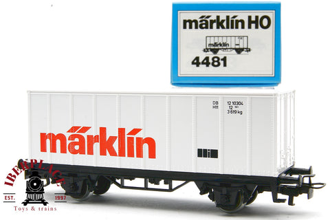 Märklin 4481 vagón mercancías DB 12 10304 H0 escala ho 1:87 00