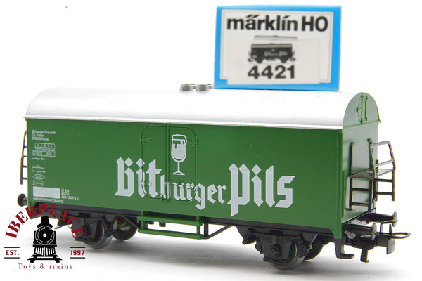 Märklin 4421 vagón mercancías Bit burger Pils DB  H0 escala 1:87 ho 00