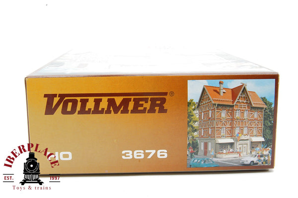 Vollmer 3676 edificio con cafetería H0 escala 1:87 ho 00 130x115x170mm