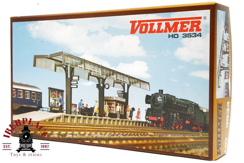 Vollmer 3534 anden plataforma cubierta estación H0 escala 1:87 ho 00 370x48x70mm