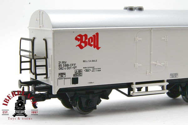 Märklin 4535 vagón mercancías Bell SBB CFF 082 4 001-5 H0 escala 1:87 ho 00