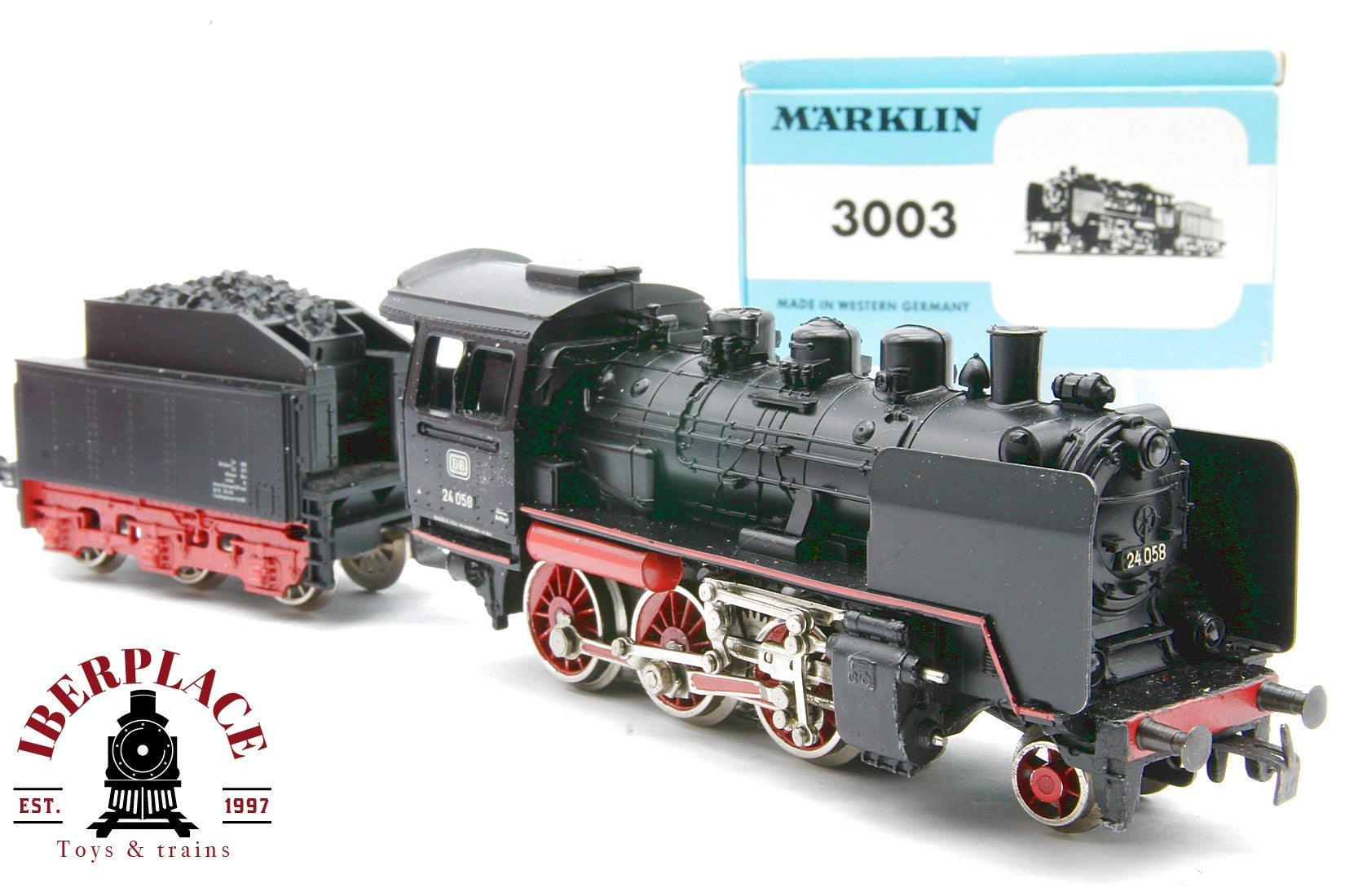 店舗良い Marklin HOゲージ 3003 ドイツ国鉄 BR24蒸気機関車 3線式交流 