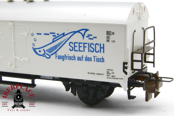 Trix express 53 3406 00 vagón mercancías Seefisch interfrigo DB H0 escala 1:87 ho 00