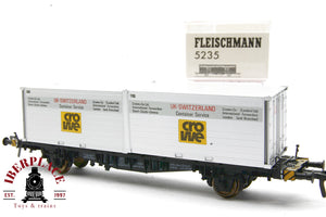 Fleischmann 5235 vagón mercancías contenedor Crowe DB H0 escala 1:87 ho 00