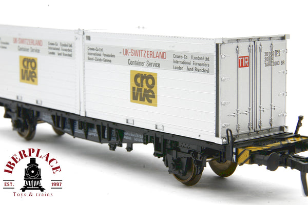 Fleischmann 5235 vagón mercancías contenedor Crowe DB H0 escala 1:87 ho 00