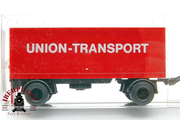Wiking camión MAN Union Trnasport escala 1/87 ho 00