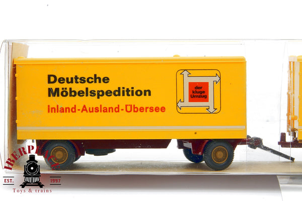 Wiking 500 camión Mercedes MB Deutsche Möbelspedition 1/87 escala ho 00