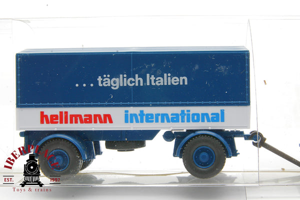Wiking camión MAN Hellmann international escala 1/87 ho 00