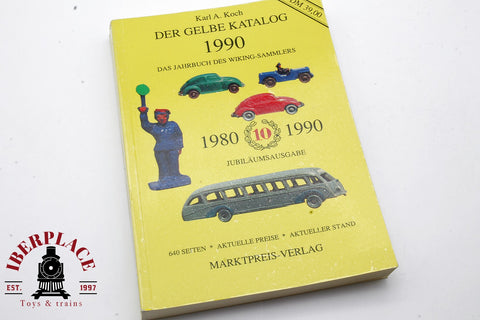 Wiking catalogo amarillo de precios año 1980-1990 Karl A Koch H0 escala 1:87 ho 00