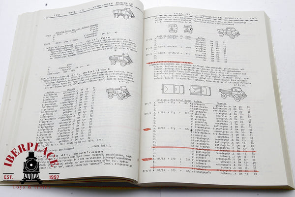 Wiking catalogo amarillo de precios año 1980-1990 Karl A Koch H0 escala 1:87 ho 00