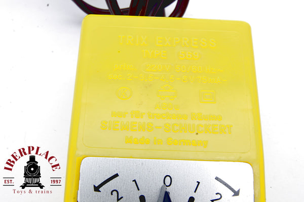 Trix express 569 transformador siemens 220Volt H0 escala 1:87 ho 00