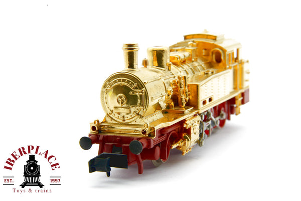 1:160 Arnold Locomotora de vapor color oro sin motor N escala