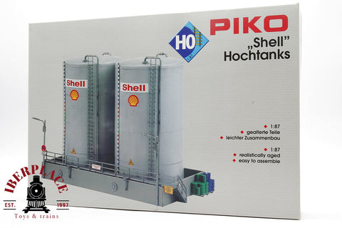 1:87 PIKO 61121 Shell Hochtanks Depósitos altos 162x90x140mm H0 escala ho 00