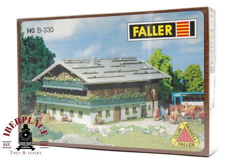 1:87 Faller B-330 Alpen Gasthof albergue alpino 18,5x11x9,8cm H0 escala ho 00