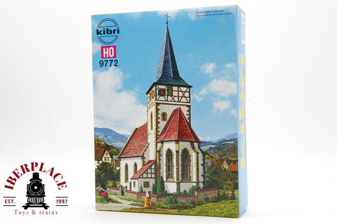 1:87 Kibri B-9772 Dorfkirche Ditzingen iglesia de pueblo 22x14,5x28cm H0 escala ho 00
