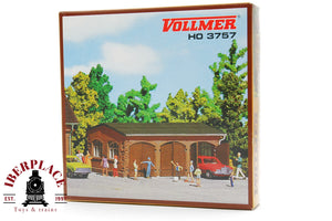 1:87 Vollmer 3757 Garage 110x70x45mm H0 escala ho 00