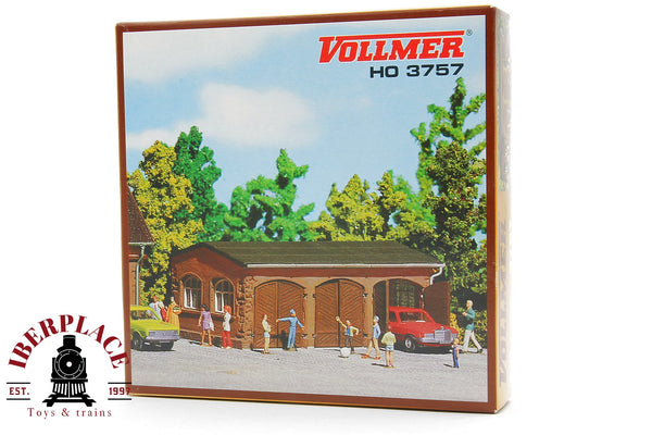 1:87 Vollmer 3757 Garage 110x70x45mm H0 escala ho 00