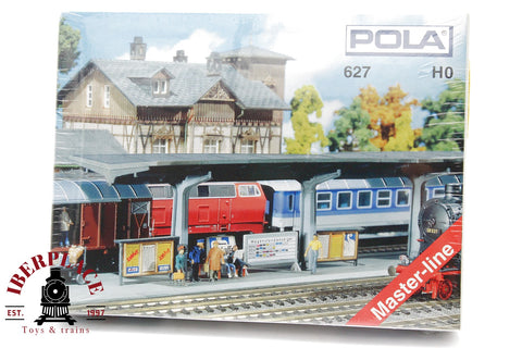 1:87 POLA 627 Meister line Bahnsteig anden estación 17,8x6,8x6,7cm H0 escala ho 00