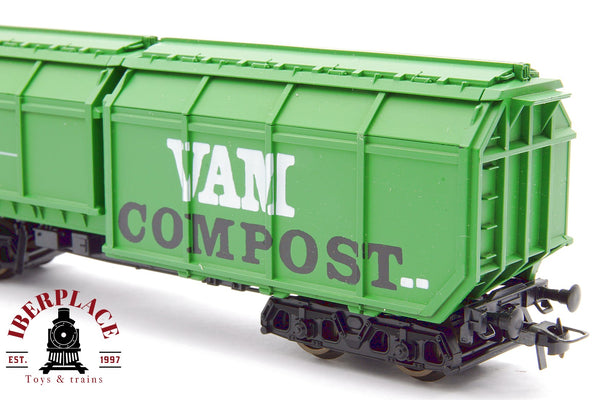 1:87 AC Roco 4368 Güterwagen vagón mercancías VAM Compost NS 057 8 106-2 H0 escala ho 00