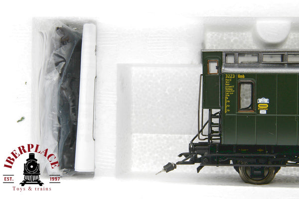 1:87 AC Roco 44509 Bahnpostwagen vagon correos Deutsche Bundespost con luz H0 escala ho 00
