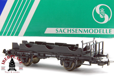 1:87 AC Sachsenmodelle 18354 Radsatztransportwagen vagón mercancías 91725 H0 escala ho 00