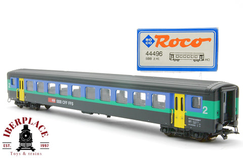 1:87 AC Roco 44496 Personenwagen vagón pasajeros con luz SBB CFF 50 85 20 H0 escala ho 00